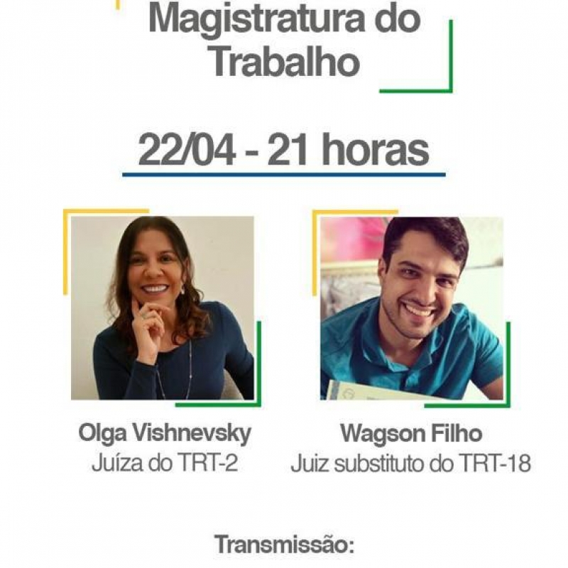 LIVE: Prerrogativas da Magistratura do Trabalho