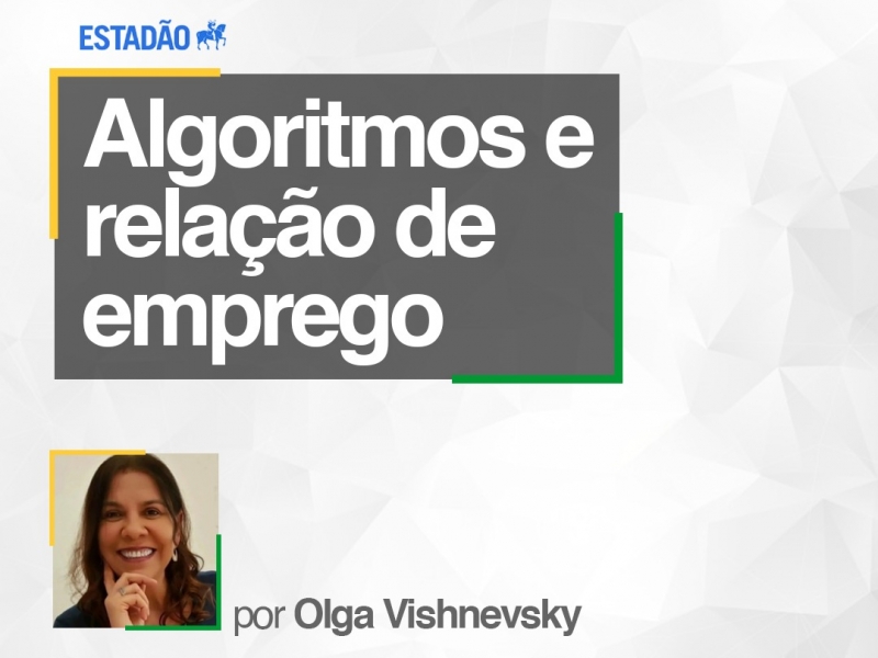 Relação algorítmica e relação de emprego: suas diferenças inconciliáveis