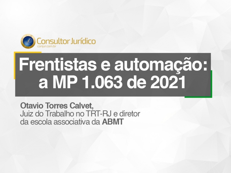Frentistas e automação: a emenda do deputado Kim Kataguiri  
