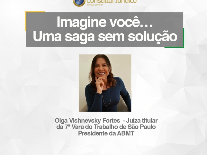 Imagine você… Uma saga sem solução