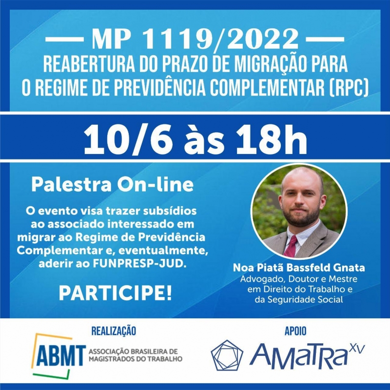 Palestra On-line Dr. Noa Piatã